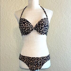🐆 Xhilaration Animal Print Bikini